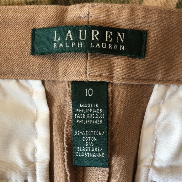 RALPH LAUREN Size 10 Classic Equestrian Flat-Front Cozy Trouser Stretch $100 NEW - Picture 7 of 12